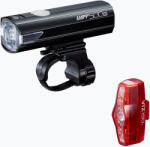 CatEye Set de faruri pentru bicicletă CatEye AMPP 500S HL-EL085SRC / TL-LD800 VIZ150 black