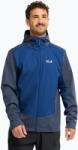 Jack Wolfskin Geacă softshell pentru bărbați Jack Wolfskin Skyvail blue orchid
