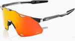  Ochelari de soare 100% Hypercraft black chrome/hiper red mirror