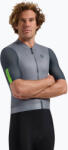 Rogelli Tricou de ciclism pentru bărbați Rogelli Fast grey / turguoise