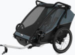 Thule Remorcă de biciletă pentru fouă persoane Thule Chariot Cab dark slate
