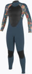 O'Neill Costum de neopren pentru copii O'Neill Girls Epic 4/3 Back Zip Full copen blue/painted tropics/copen blue
