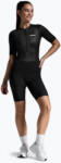 2XU Combinezon de triatlon pentru femei 2XU Aero Hex Sleeved black/white