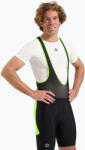 Rogelli Pantaloni scurți de ciclism pentru bărbați Rogelli Core Bib Short black/fluor yellow