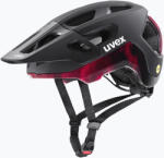uvex Cască de bicicletă UVEX React MIPS black/ruby red matt