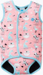 Splash About Baby Wrap Ark Ark Niny 2mm roz BWNAL spumă de înot pentru copii