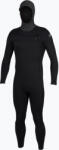 O'Neill Costum de înot pentru bărbați O'Neill Epic 6/4 Chest Zip with Hood black/black/black