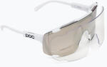 POC Ochelari de soare POC Devour Mid hydrogen white/clarity road/sunny silver