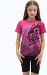 SILVINI Tricou de ciclism pentru copii SILVINI Denni plum/pink