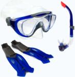 Speedo Glide Glide Snorkel Fin mască + aripioare + set snorkel albastru 8-016595052