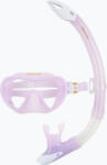 Aqualung Set de snorkeling Aqualung Combo Nabul mască + tub red/white