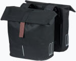 Basil Geantă de bicicletă pentru portbagaj Basil Bloom City Double Bag neagră B-18071