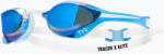 TYR Ochelari de înot TYR Tracer-X Elite Racing Mirrored blue/white
