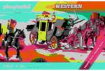 Playmobil Jaf cu Diligența în Vestul Sălbatic Figurina