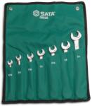 SATA Set chei combinate cu clichet Sata, 5/16"-3/4", 7 piese (ST08020) - bricolaj-mag