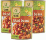 Natur farm fehérbab paradicsommártásban (Baked beans) (3x400 g)