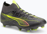 PUMA férfi futballcipő Ultra 5 Match+ FG/AG matt öregedett ezüst/sárga riasztás/puma öregedett ezüst