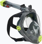 AQUA-SPEED Spectra 2.0 teljes arcú maszk snorkelinghez fekete színben