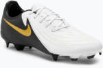 Nike Phantom GX II Academy FG/MG futballcipő fehér / metál arany érme / fekete