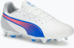 PUMA King Match MxSG férfi futballcipő puma fehér/kékmáz/szürke/szürke/szürkésbarna/szürkéscsillogás