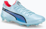 PUMA King Ultimate FG/AG férfi futballcipő silver sky/puma black/fire orchidea