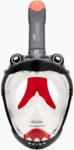 CRESSI Gyermek teljes arcot fedő snorkelmaszk Cressi Kiddy Full Face Jr black/clear/red