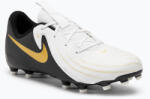Nike Phantom GX II Academy FG/MG Junior fehér/metálarany érme/fekete gyermek focicipő