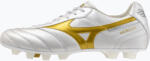 Mizuno Focicipő Mizuno Morelia II Elite FG white/football gold/galaxy silver