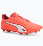 PUMA King Pro FG/AG férfi futballcipő izzó piros/puma fehér/piros tűz