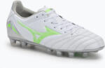 Mizuno Férfi futballcipő Mizuno Morelia Neo IV Pro Md fehér/neonzöld/hűvös szürke 3c
