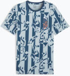 PUMA Férfi foci póló PUMA Neymar Jr Creativity Logo Tee ocean tropic/turquoise surf