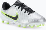 Nike Gyerek focicipő Nike Tiempo Legend 10 Academy FG/MG metallic silver/volt/black