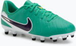 Nike Tiempo Legend 10 Academy LV8 FG/MG stadion zöld/sötét obszidián gyermek focicipő