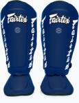 Fairtex levehető In-Step sípcsontvédő, más néven sípcsontvédő. "Twister" kék