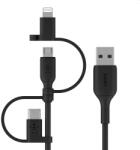 Belkin Limited Belkin Boost Charge Universal Charging Cable (lightning/micro-usb/usb-c To Usb-a), 1m, Black