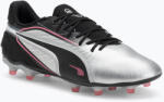 PUMA King Match FG/AG férfi futballcipő puma ezüst/puma fekete/napsütötte/napsütötte/puma fehér