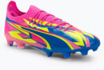 PUMA Férfi futballcipő PUMA Ultra Ultimate Energy FG/AG világító rózsaszín/ultrakék/sárga riasztás