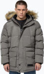 Pitbull Férfi télikabát Pitbull Forest Hooded Parka taupe