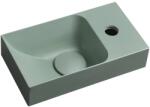 SAPHO Sapho, PICCOLINO beton mosdó 30, 8x17cm, csaptelep jobb oldalon, matt zöld, PK30523 (PK30523)
