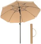 SongmicsHome SOLARA napernyő, Ø160 cm, világosbarna (taupe) SongmicsHome