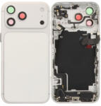 Apple Carcasă spate pentru iPhone 17 Pro, Silver, Silver
