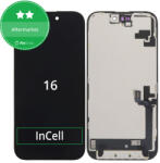 Apple Ecran In-Cell HD+ pentru iPhone 16, Sticlă tactilă cu ramă