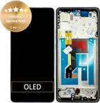 Motorola Ecran pentru Motorola Moto G86 5G, Sticlă tactilă cu ramă, Spellbound, 5D68C30474, Genuine Service Pack, Spellbound
