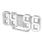 Somogyi Elektronic Kft SOMOGYI Home LTC 04 digitális, 3D LED ébresztőóra, 80 mm magas fehér kijelző, kitűnően leolvasható, háromféle fényerősség (LTC 04)