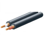 Somogyi Elektronic SAL KN 6 árnyékolt vezeték, 2 ér, 0, 08 mm2, fekete, 100 m/ tekercs (KN 6)