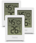 Hama Cres hőmérő és páratartalommérő 3db-os készlet - fehér (00222243) (00222243)