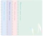 DELI Caiet cu spira A5 60 file dictando MACARONS DELI (DLEN403-A5)