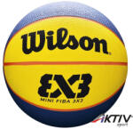 Wilson Kosárlabda Wilson FIBA 3X3 Mini gumi 3-as méret sárga-kék (WTB1733XB) - aktivsport