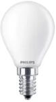 Philips MASTER Value, LED-izzó, P45, 40 W, E14, 2700 K, meleg fehér, 470 lm, CRI 90, 15 000 óra, üveg (8719514355491)