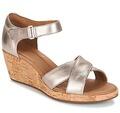 Clarks Éktalpú szandálok UN PLAZA CROSS Arany 37